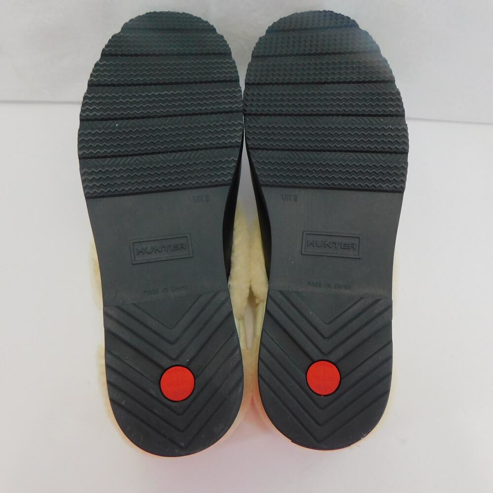 Hunter Black Women's Play Sherpa Insulated Clog Size 10 New - Picture 10 of 11